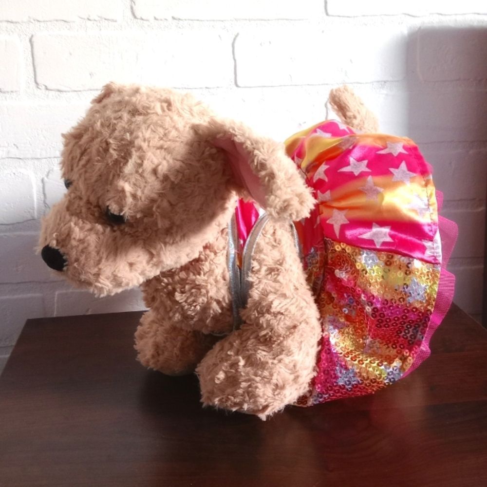 Build-A-Bear Golden doodle Puppy Dog 14" Plush Stuffed Animal